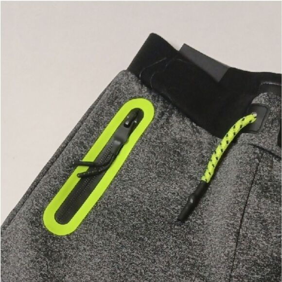 Children's Gray Joggers with Neon Accents - Picture 5 of 12